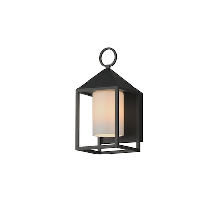 Maxim Lighting Aldous 1-Light Small Outdoor Sconce, Black 30071SWBK